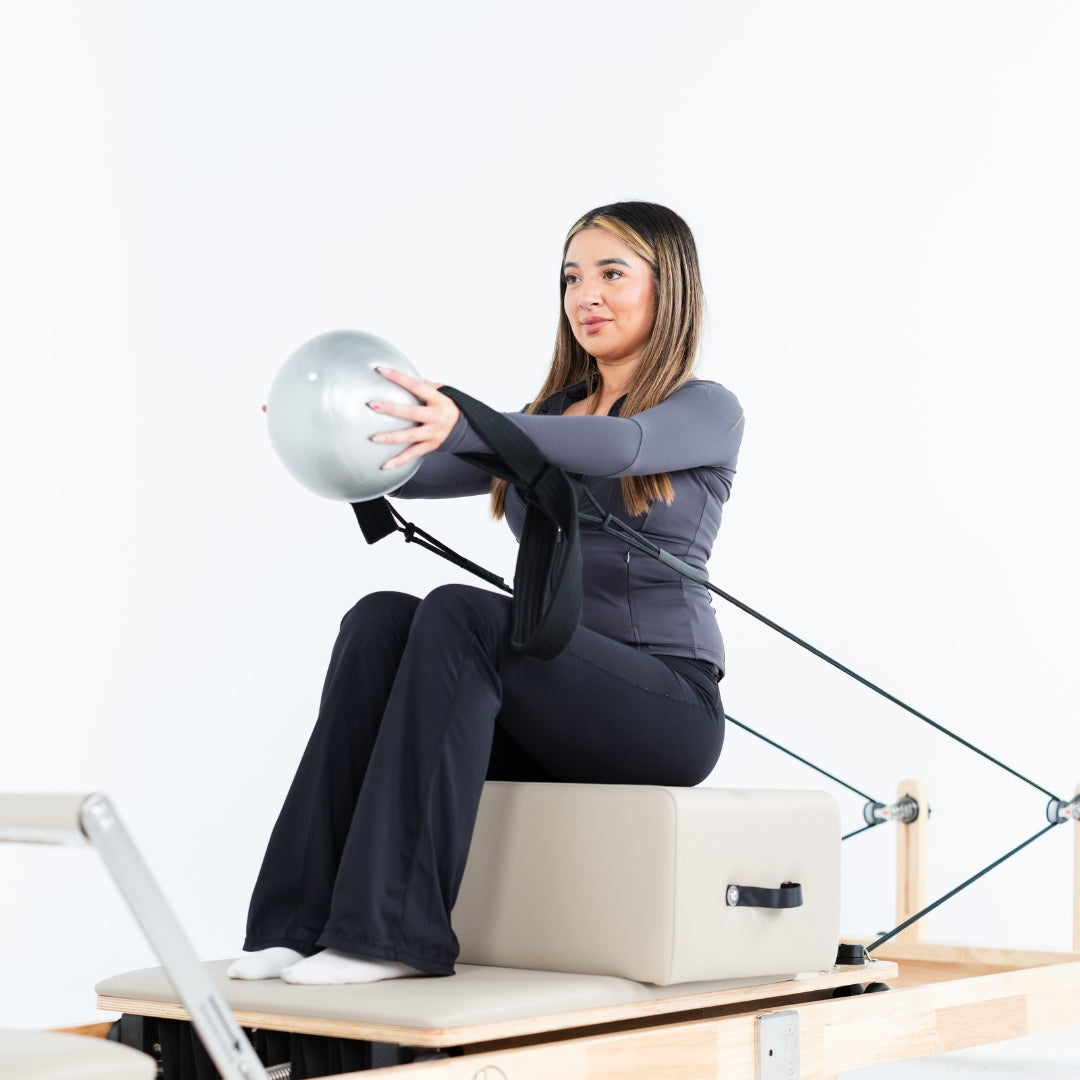 Foldable Oak Reformer Pilates Bed | Revive Bundle