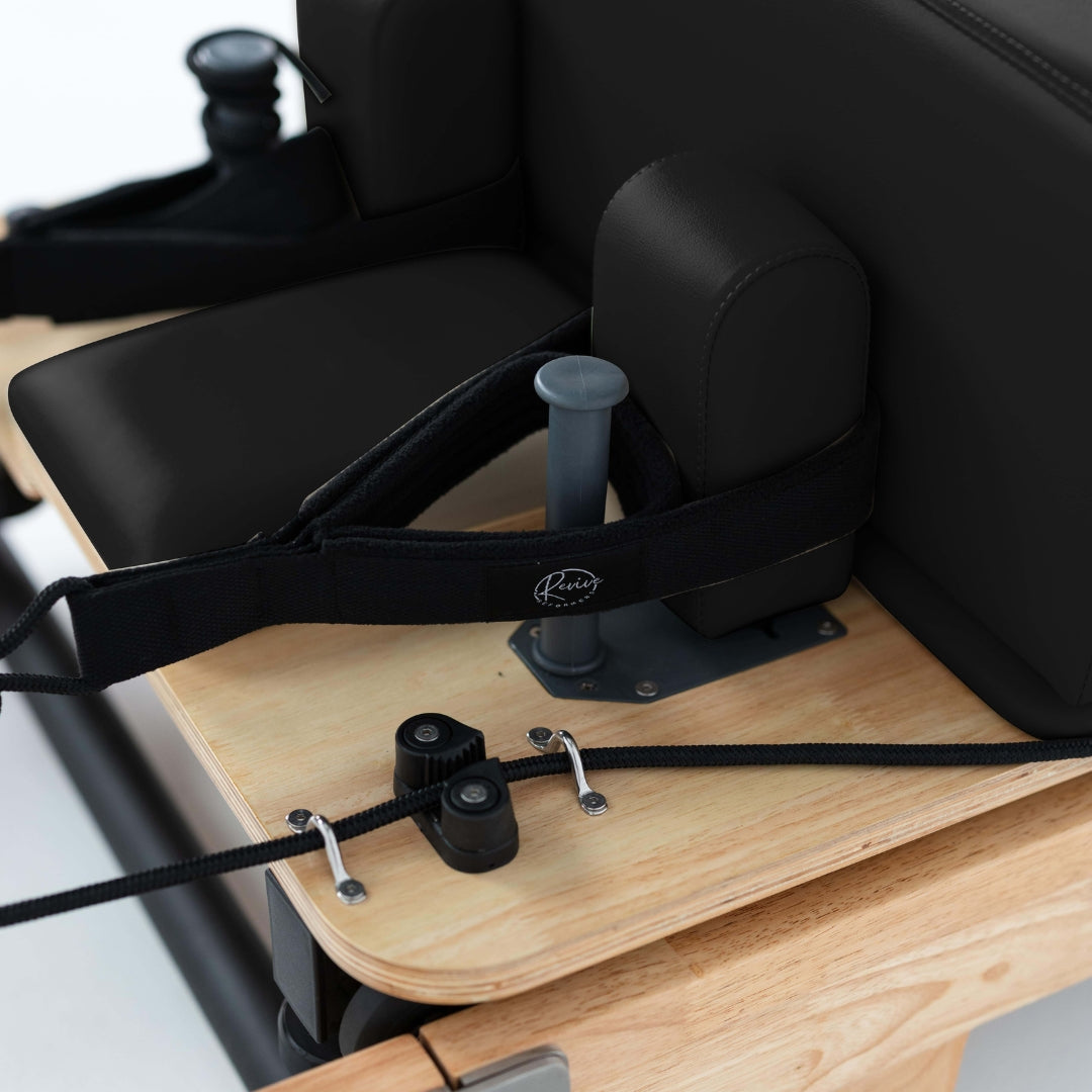 Foldable Oak Reformer Pilates Bed | Revive Bundle