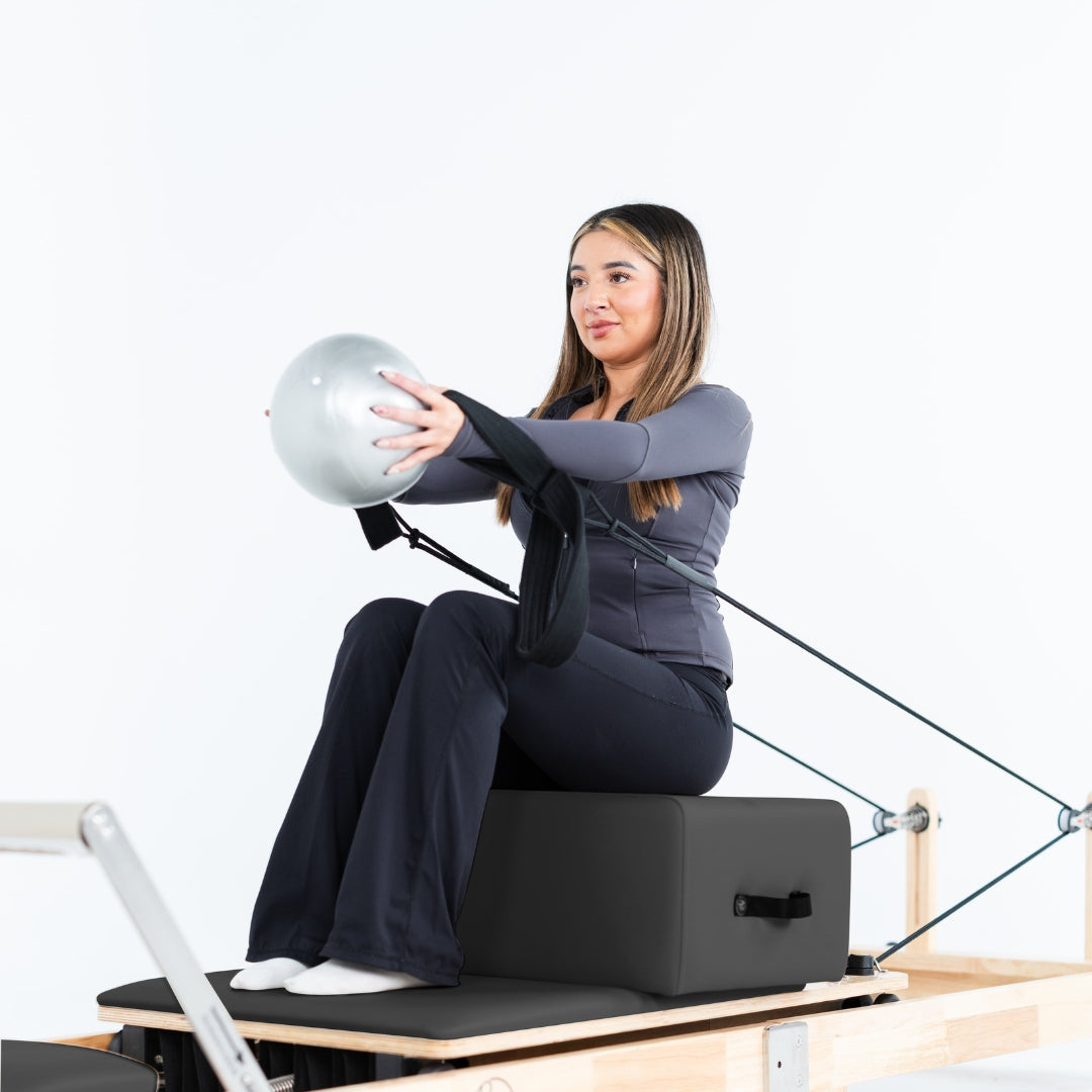 Foldable Oak Reformer Pilates Bed | Revive Bundle