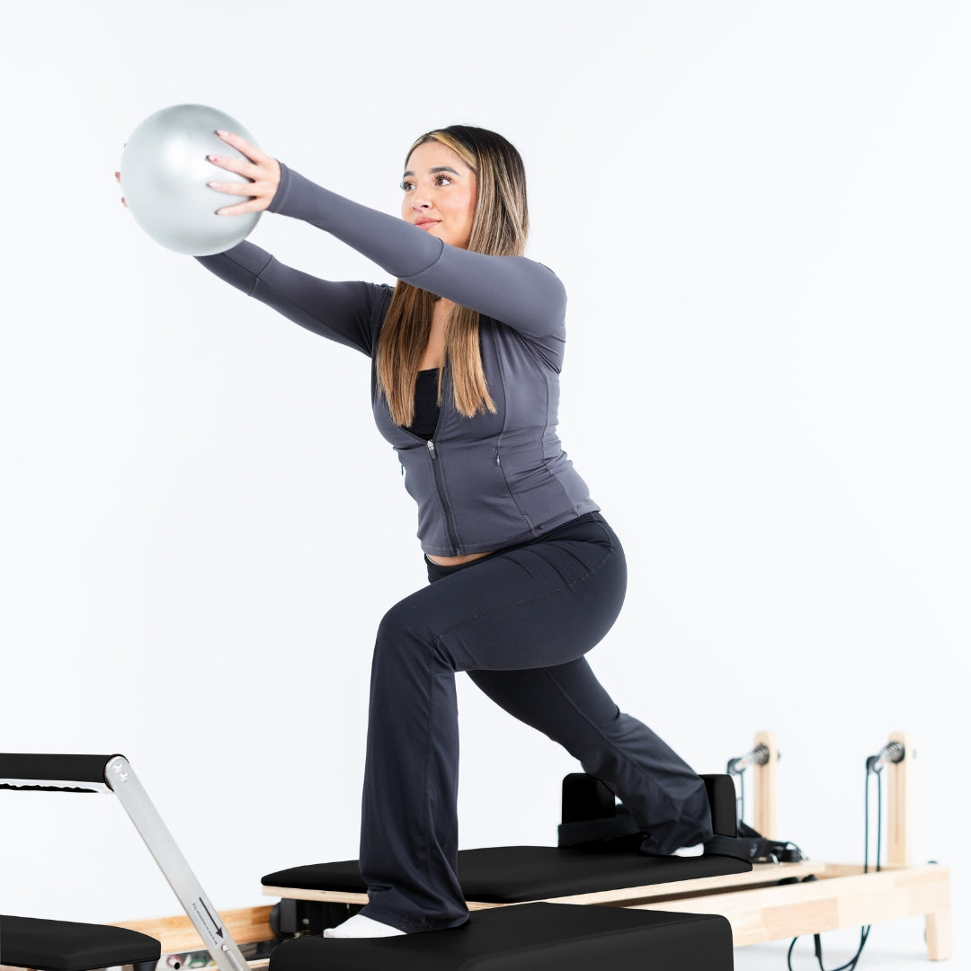 Foldable Oak Reformer Pilates Bed | Revive Bundle